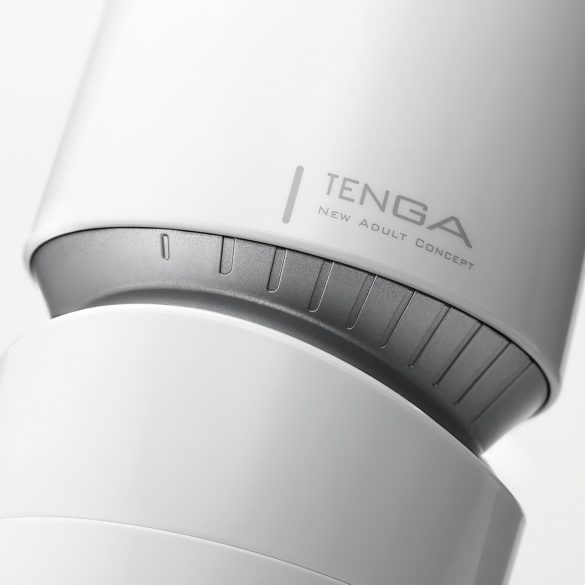 TENGA Aero - Super Saug Mund-Masturbator (Weiß-Silber)