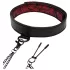 Fifty Shades of Grey - Halsband & Nippelklemmen (schwarz-rot)