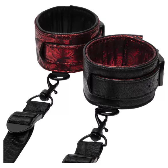 Fifty Shades of Grey - Handfesseln Set (schwarz-rot)