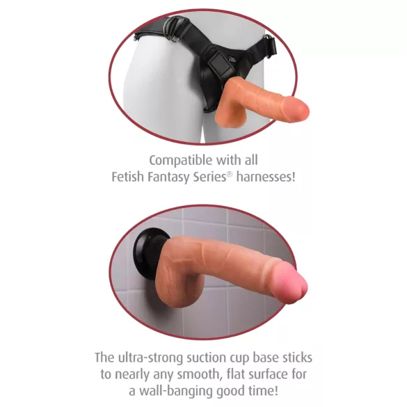 Real Feel Deluxe No.7 - naturnaher, realistisch fühlender Vibrator