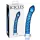 Icicles Nr. 29 - Spiral Glasdildo (Blau)