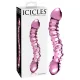 Icicles No. 55 - Doppelseitiger G-Punkt Glasdildo (Pink)