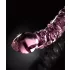 Icicles No. 55 - Doppelseitiger G-Punkt Glasdildo (Pink)
