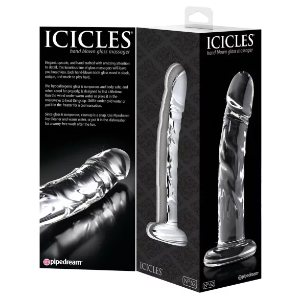 Icicles No. 62 - Penisglas-Dildo (transparent)