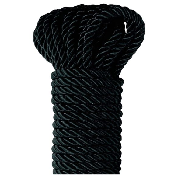 Fetisch Seidenseil - Shibari Seil - 10m (schwarz)