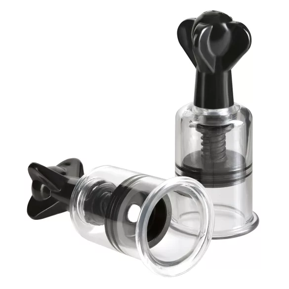 Fetish Super Suckers - Nippelsaugerpumpe (schwarz-transparent)