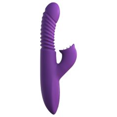   Fantasy For Her - 3in1 Stoßvibrator mit Wärmefunktion (lila)