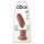 King Cock 9 - realistisch Dildo mit Saugnapf (23cm) - Dunkel Natur