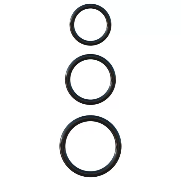 Fantasy C-Ringz - Penisring-Trio (schwarz)