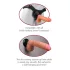 Real Feel Deluxe No.1 - natürlicher, realistischer Vibrator (hautfarben)