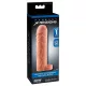 Pipedream X-TENSION Perfect 1 - Penis-Manschette mit Hodenring (17,7 cm, naturfarben)