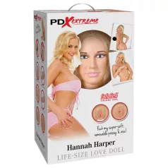   Pipedream Hannah Harper - lebensgroße Gummipuppe mit 3D-Gesicht