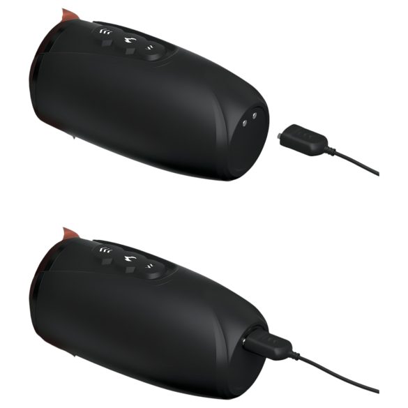 King Cock Plus 7,5 - Schubkraft Vibration (braun)