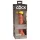 King Cock Elite 6 - Haftender, realistischer Dildo (15cm) - Dunkel