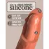 King Cock Elite 6 - Haftender, realistischer Dildo (15cm) - Dunkel