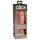 King Cock Elite 8 - realitätsnaher Dildo mit Saugnapf (20cm) - naturfarben
