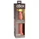 King Cock Elite 9 - Natürlicher, realitätsnaher Dildo mit Saugnapf (23cm)