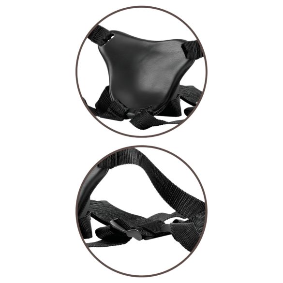 King Cock Elite Bequem Body Dock - Strap-On Slip (Braun)