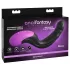 Anal Fantasy - pulsierender Prostata-Vibrator (schwarz)