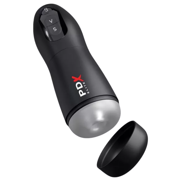 PDX Suck-O-Matic - Akku, automatischer Masturbator (schwarz)