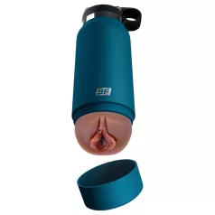   PDX - Fuck Flask Private Pleaser - Masturbator in Flaschenform (blau-braun)