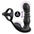 Anal Fantasy Ass-Gasm - Drehkopf Anal-Vibrator mit Penisring (Schwarz)