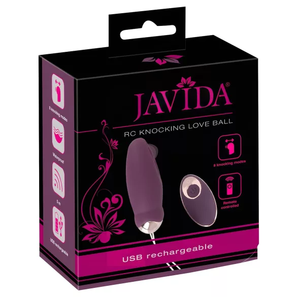 Javida - Funk Vibroei pulsierend (lila)