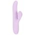 SMILE Thrusting - Rotierender Vibrator mit Klitorisstimulator (Lila)