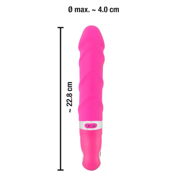 SMILE Soft - Akku-Heizvibrator (Rosa)