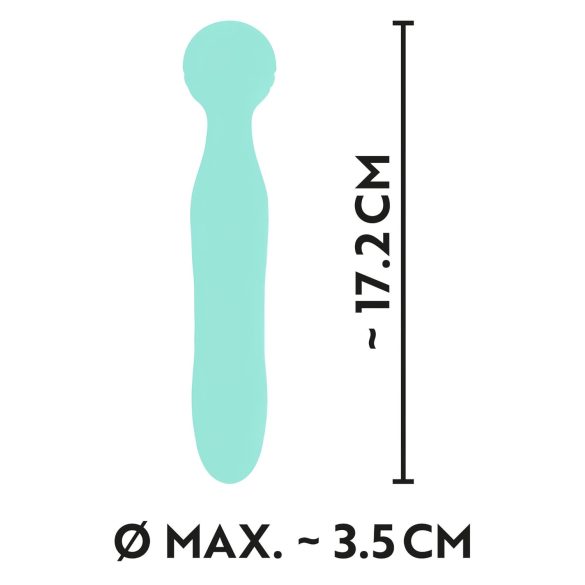 Cuties Mini Wand - Akku, wasserdichter Massagevibrator (grün)