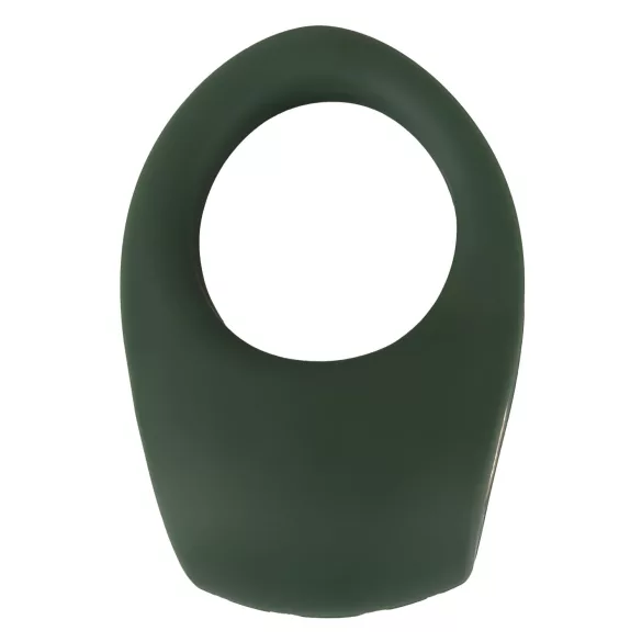 Emerald Love - Wiederaufladbarer, wasserdichter vibrierender Penisring (Grün)
