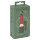 Emerald Love - Akku‑betriebener, wasserdichter Lippenstift‑Vibrator (rot)
