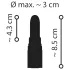Emerald Love - Akku‑betriebener, wasserdichter Lippenstift‑Vibrator (rot)