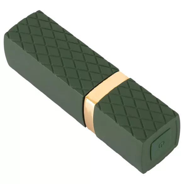 Emerald Love - Akku‑betriebener, wasserdichter Lippenstift‑Vibrator (rot)