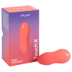   We-Vibe Touch X - wiederaufladbarer, wasserdichter Klitorisstimulator (Koralle)