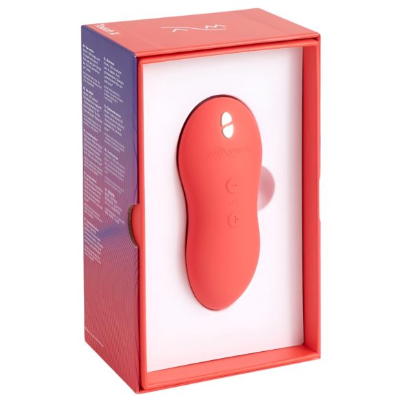 We-Vibe Touch X - Wiederaufladbarer wasserdichter Klitorisvibrator (Koralle)