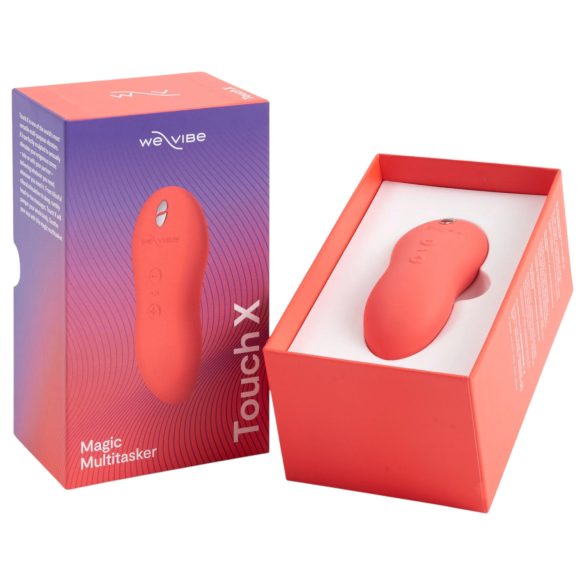 We-Vibe Touch X - Wiederaufladbarer wasserdichter Klitorisvibrator (Koralle)