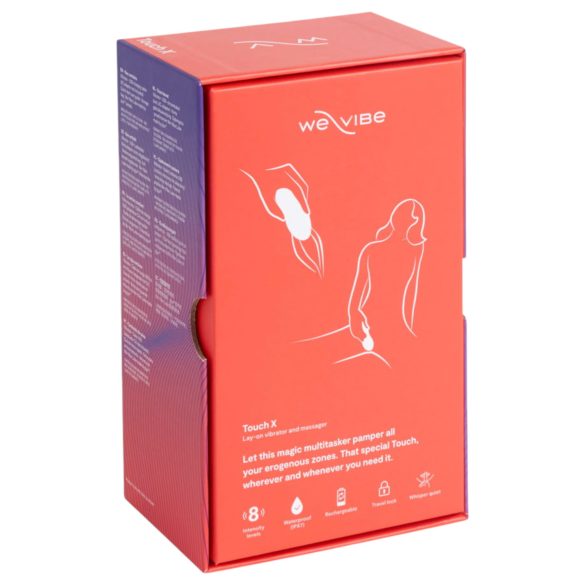 We-Vibe Touch X - Wiederaufladbarer wasserdichter Klitorisvibrator (Koralle)