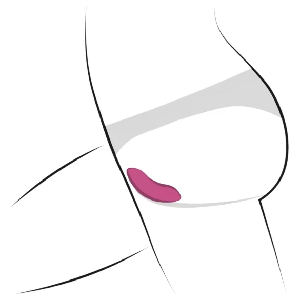 Svakom Edeny - App-gesteuerter Höschenvibrator (lila)