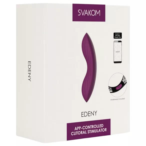 Svakom Edeny - App-gesteuerter Höschenvibrator (lila)