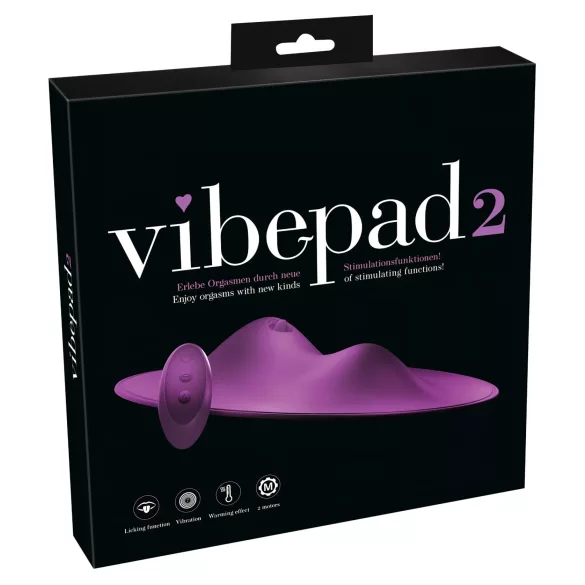 VibePad 2 - Lutschkissen-Vibrator (Lila)