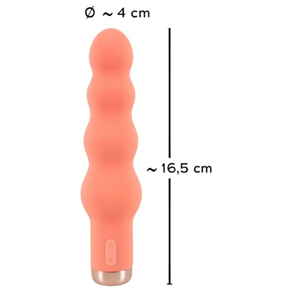 You2Toys peachy! Mini-Perlen - Perlenvibrator (Pfirsich)