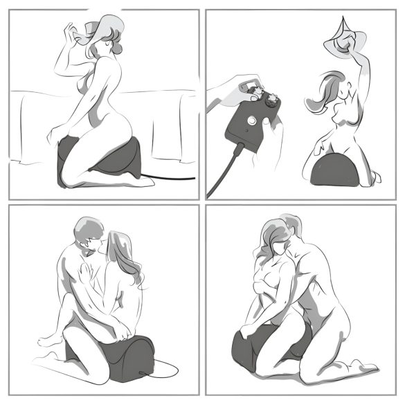 The Cowgirl Premium - Schwarzes Rodeo Sexgerät