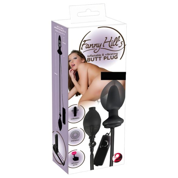 You2Toys - Aufblasbarer Analvibrator (Schwarz)