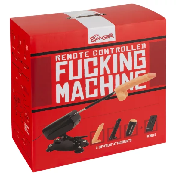 Die Banger Sexmaschine - inkl. 2 Dildos & 1 Masturbator