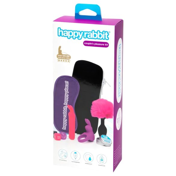 Happyrabbit Paare - Akku-Vibrator-Set (7-teilig)