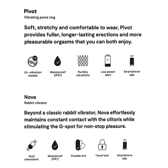 We-Vibe Date Night - Paarvibrator-Set (2-teilig)