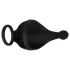 Rebel - Wiederaufladbarer Vibro-Penisring & Hodenmassager (schwarz)