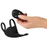 Rebel - Wiederaufladbarer Vibro-Penisring & Hodenmassager (schwarz)