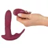 Javida RC - Funk-Vibrator für den Kitzler, 3 Funktionen (rot)
